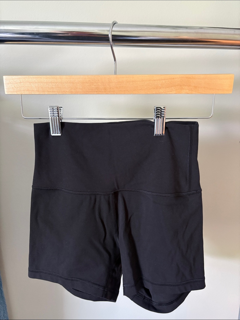 lululemon athletica Align Black High-Rise Bike Shorts